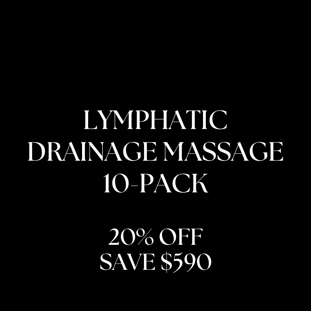 π€ BLACK FRIDAY: Lymphatic Massage 70 min | 10-Pack (20% OFF + BONUS Sculpt & Tone Facial)
